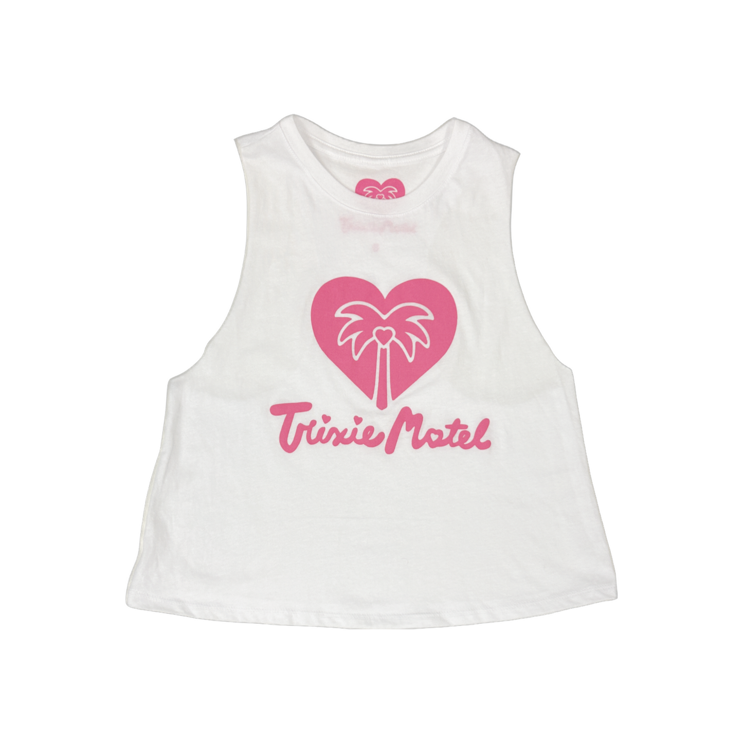 White Crop Tank