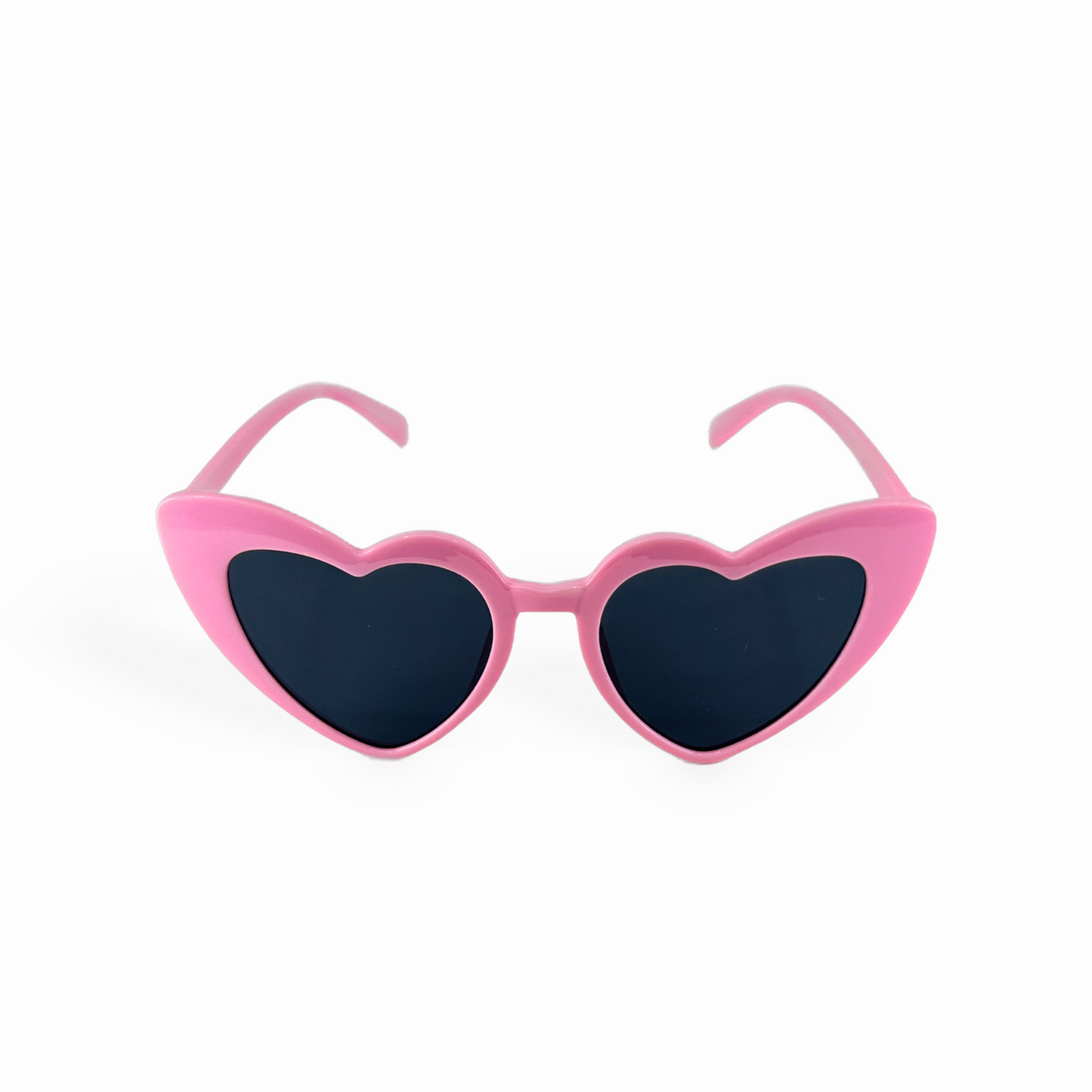 Pink Heart-Shaped Sunglasses